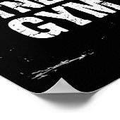 Old Fitness Gym Poster (Hoek)