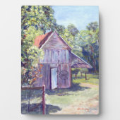 Old Florida Barn Rustic Acrylverf Fotoplaat (voorkant)