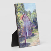 Old Florida Barn Rustic Acrylverf Fotoplaat (Zijkant)