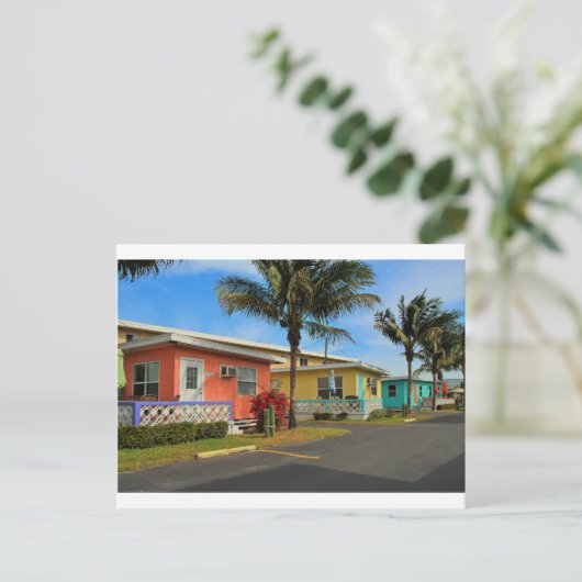 Old Florida Briefkaart (Staand voorkant)