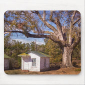  Old Florida Rustic Motel Cabins langs de weg Muismat (Voorkant)