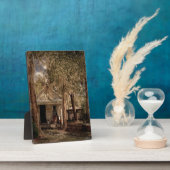 Old Florida rustieke houten huisje Fotoplaat (Zijkant)