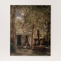  Old Florida rustieke houten huisje