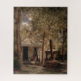  Old Florida rustieke houten huisje Legpuzzel