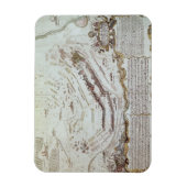 Old Fort Gaut, Calcutta, 1810 (litho) Magneet (Verticaal)