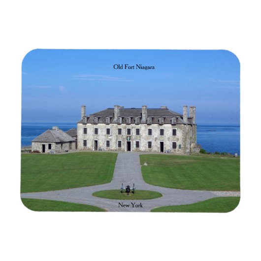 Old Fort Niagara Barracks magnet Magneet (Horizontaal)
