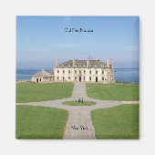 Old Fort Niagara Barracks square magnet (Voorkant)