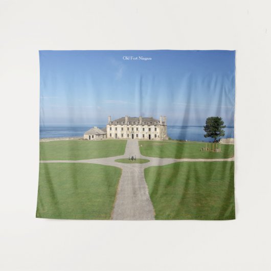 Old Fort Niagara tapestry Wandkleed (Voorkant (horizontaal))