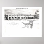 Old Fort William, Calcutta Poster (Voorkant)