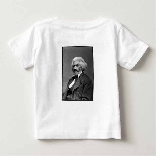 Old Fr3d3rick Bailey Douglas Afro-Amerikaanse held (Achterkant)