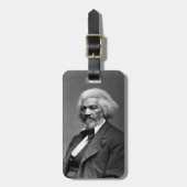 Old Fr3d3rick Bailey Douglas Afro-Amerikaanse held Bagagelabel (Voorkant verticaal)
