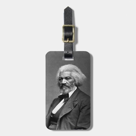 Old Fr3d3rick Bailey Douglas Afro-Amerikaanse held Bagagelabel (Voorkant verticaal)