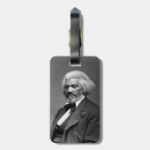 Old Fr3d3rick Bailey Douglas Afro-Amerikaanse held Bagagelabel (Achterkant verticaal)