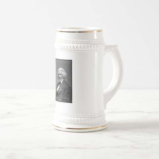 Old Fr3d3rick Bailey Douglas Afro-Amerikaanse held Bierpul (Voorkant rechts)