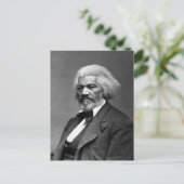 Old Fr3d3rick Bailey Douglas Afro-Amerikaanse held Briefkaart (Staand voorkant)