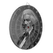 Old Fr3d3rick Bailey Douglas Afro-Amerikaanse held Dartbord (Voorkant Links)