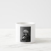Old Fr3d3rick Bailey Douglas Afro-Amerikaanse held Espresso Kop (Voorkant)
