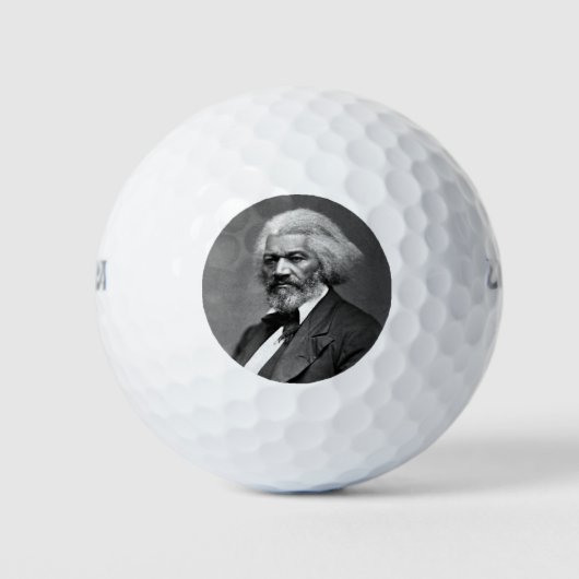 Old Fr3d3rick Bailey Douglas Afro-Amerikaanse held Golfballen (Voorkant)