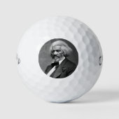 Old Fr3d3rick Bailey Douglas Afro-Amerikaanse held Golfballen (Voorkant)