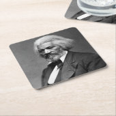 Old Fr3d3rick Bailey Douglas Afro-Amerikaanse held Kartonnen Onderzetters (Schuin)