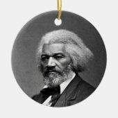 Old Fr3d3rick Bailey Douglas Afro-Amerikaanse held Keramisch Ornament (Voorkant)