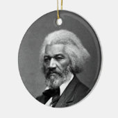 Old Fr3d3rick Bailey Douglas Afro-Amerikaanse held Keramisch Ornament (Links)