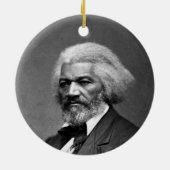 Old Fr3d3rick Bailey Douglas Afro-Amerikaanse held Keramisch Ornament (Achterkant)