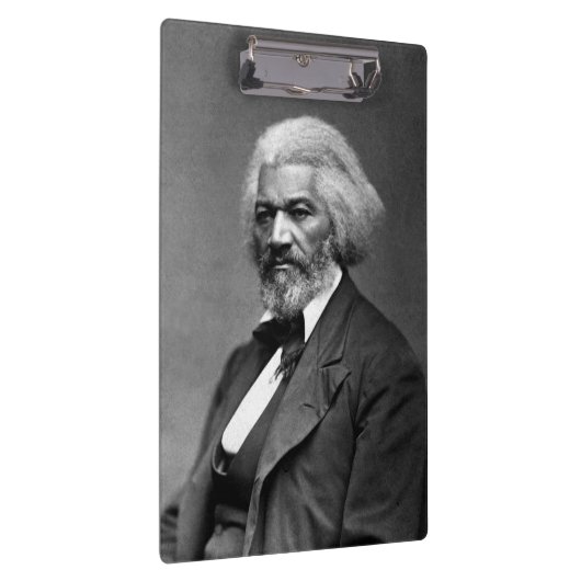 Old Fr3d3rick Bailey Douglas Afro-Amerikaanse held Klembord (Rechts)