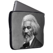 Old Fr3d3rick Bailey Douglas Afro-Amerikaanse held Laptop Sleeve (Voorkant Rechts)