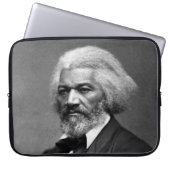 Old Fr3d3rick Bailey Douglas Afro-Amerikaanse held Laptop Sleeve (Voorkant)