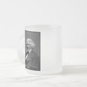 Old Fr3d3rick Bailey Douglas Afro-Amerikaanse held Matglas Koffiemok (Voorkant links)