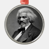 Old Fr3d3rick Bailey Douglas Afro-Amerikaanse held Metalen Ornament (Voorkant)