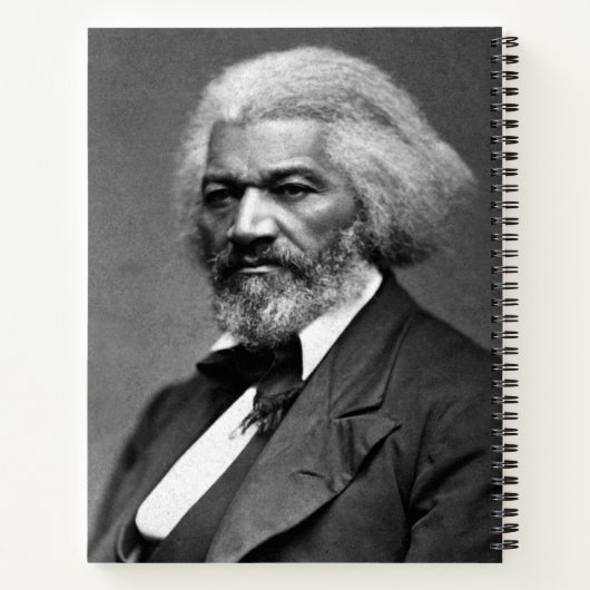 Old Fr3d3rick Bailey Douglas Afro-Amerikaanse held Notitieboek (Achterkant)