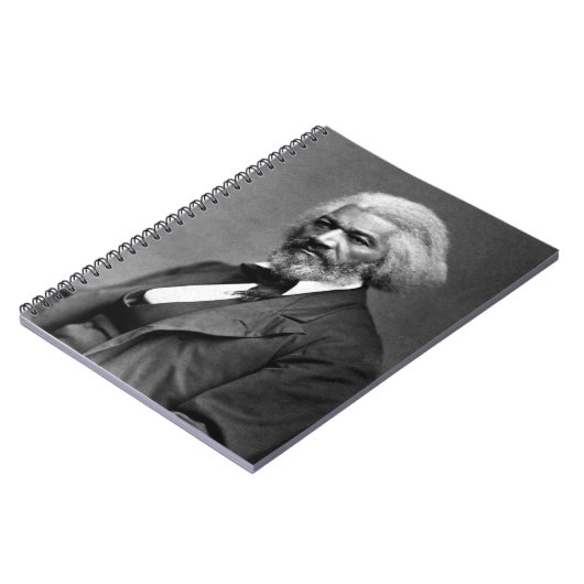 Old Fr3d3rick Bailey Douglas Afro-Amerikaanse held Notitieboek (Linkerzijde)