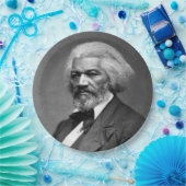 Old Fr3d3rick Bailey Douglas Afro-Amerikaanse held Papieren Bordje (Feest)