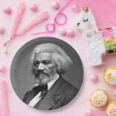 Old Fr3d3rick Bailey Douglas Afro-Amerikaanse held Papieren Bordje (Feest)