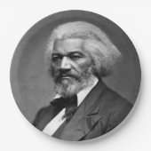 Old Fr3d3rick Bailey Douglas Afro-Amerikaanse held Papieren Bordje (Voorkant)