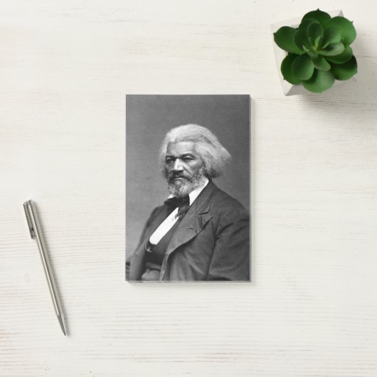 Old Fr3d3rick Bailey Douglas Afro-Amerikaanse held Post-it® Notes (Kantoor)