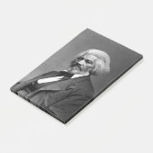 Old Fr3d3rick Bailey Douglas Afro-Amerikaanse held Post-it® Notes (Schuin)