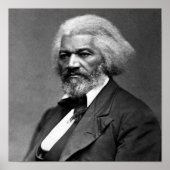 Old Fr3d3rick Bailey Douglas Afro-Amerikaanse held Poster (Voorkant)