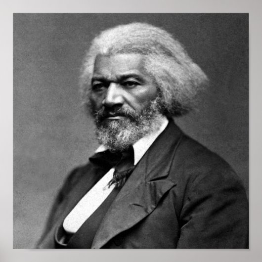 Old Fr3d3rick Bailey Douglas Afro-Amerikaanse held Poster (Voorkant)