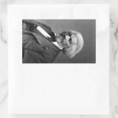 Old Fr3d3rick Bailey Douglas Afro-Amerikaanse held Rechthoekige Sticker (Tas)