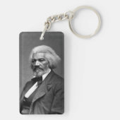 Old Fr3d3rick Bailey Douglas Afro-Amerikaanse held Sleutelhanger (achterkant)