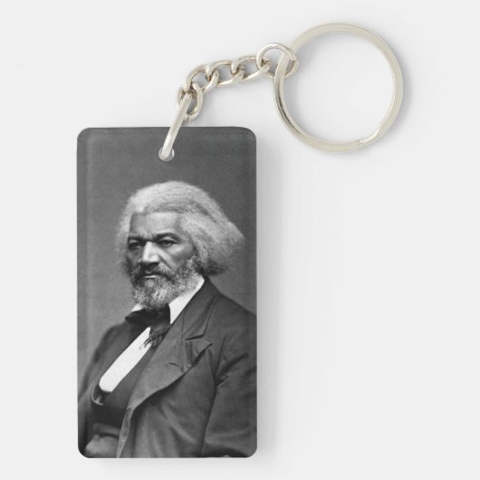 Old Fr3d3rick Bailey Douglas Afro-Amerikaanse held Sleutelhanger (achterkant)