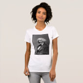 Old Fr3d3rick Bailey Douglas Afro-Amerikaanse held T-shirt (Voorkant volledig)