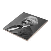 Old Fr3d3rick Bailey Douglas Afro-Amerikaanse held Tegeltje (Zijkant)