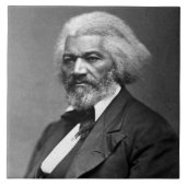 Old Fr3d3rick Bailey Douglas Afro-Amerikaanse held Tegeltje (Voorkant)