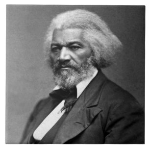 Old Fr3d3rick Bailey Douglas Afro-Amerikaanse held Tegeltje