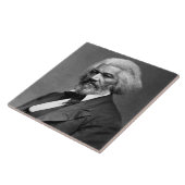 Old Fr3d3rick Bailey Douglas Afro-Amerikaanse held Tegeltje (Zijkant)