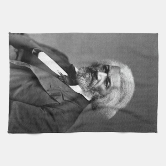 Old Fr3d3rick Bailey Douglas Afro-Amerikaanse held Theedoek (Horizontaal)